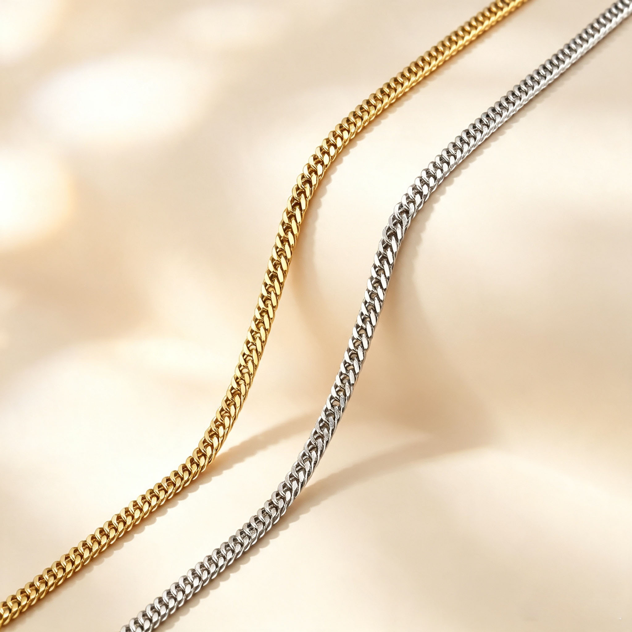 Тонкий кубинский браслет на но – обзор и цена Jc Jewelry & Watches Photos